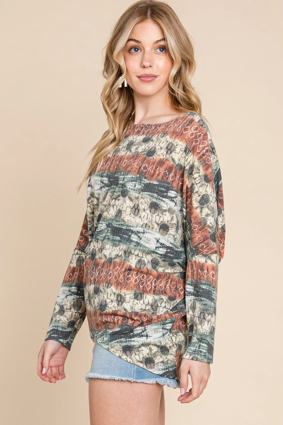 Fall Vibes Aztec Top