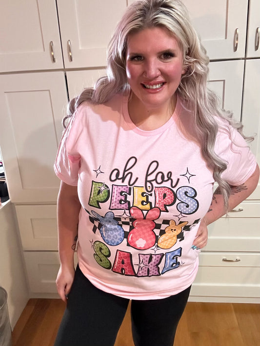 Oh For Peeps Sake Graphic T-Shirt