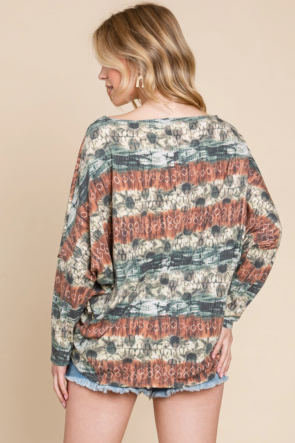 Fall Vibes Aztec Top